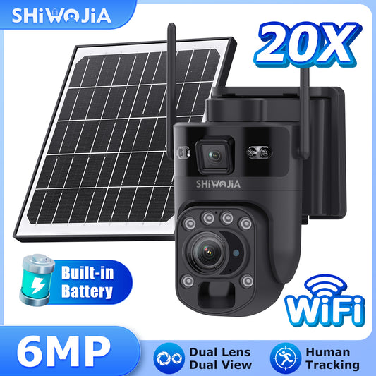 SHIWOJIA 637 Ultra HD Solar Camouflage Camera” Protect What Matters, Anytime. Anywhere