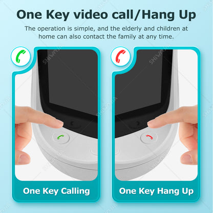 SHIWOJIA Two-Way Video Call Smart Camera 3MP HD Image Quality Color & IR Night Vision Camera