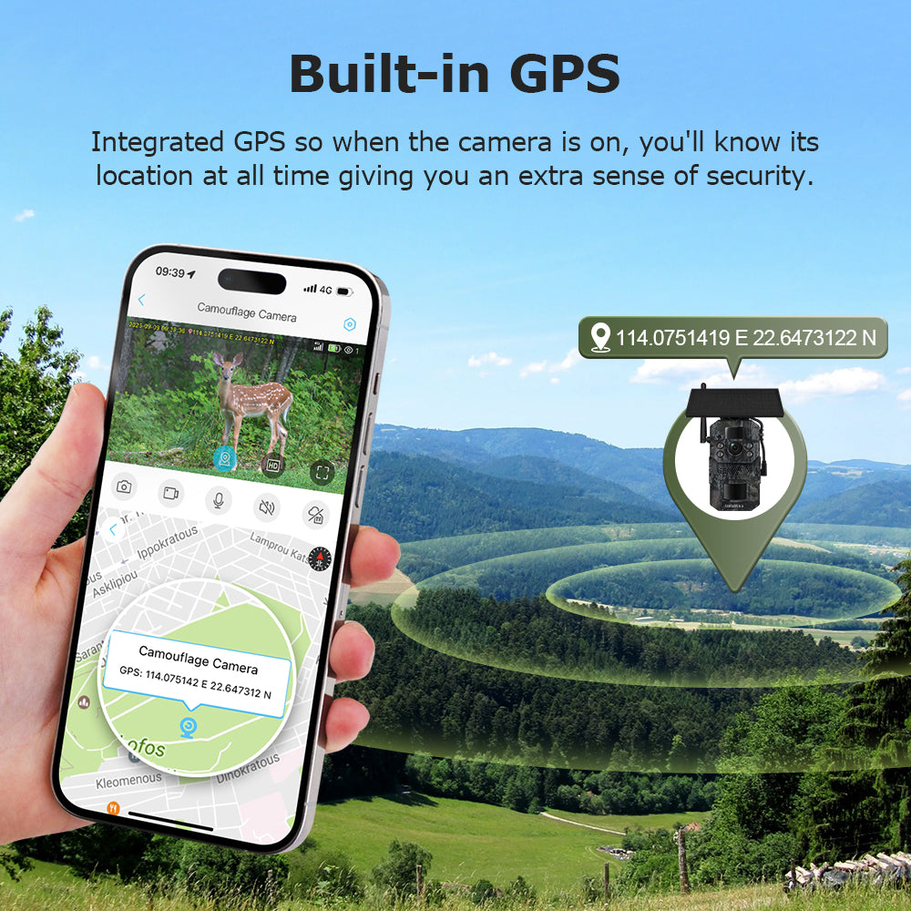 🔥Limited time offer🔥SHIWOJIA 3MP 810 Tracking Camera PIR Motin Detection IP66 Motion Detection