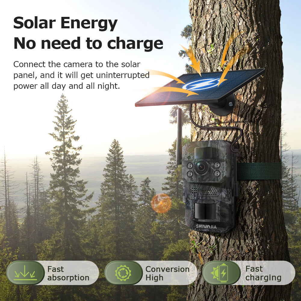 🔥Limited time offer🔥SHIWOJIA 3MP 810 Tracking Camera PIR Motin Detection IP66 Motion Detection