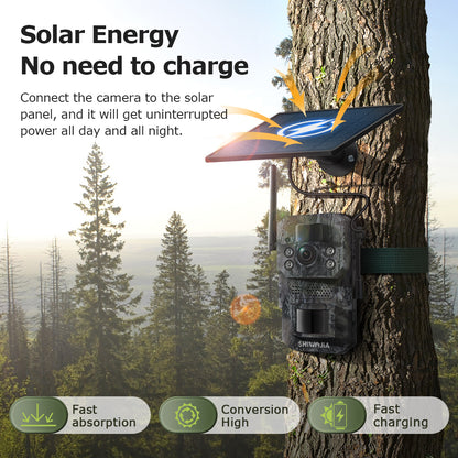 🔥Limited time offer🔥SHIWOJIA 3MP 810 Tracking Camera PIR Motin Detection IP66 Motion Detection