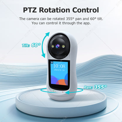 SHIWOJIA Two-Way Video Call Smart Camera 3MP HD Image Quality Color & IR Night Vision Camera