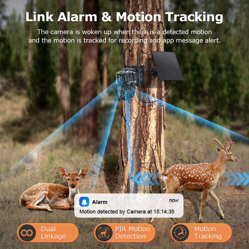 SHIWOJIA 537 15X 4G/WiFi Solar-Powered PTZ Camera – 4K U-Box Triple Lens with Night Vision & CMOS Sensor for Outdoor Security