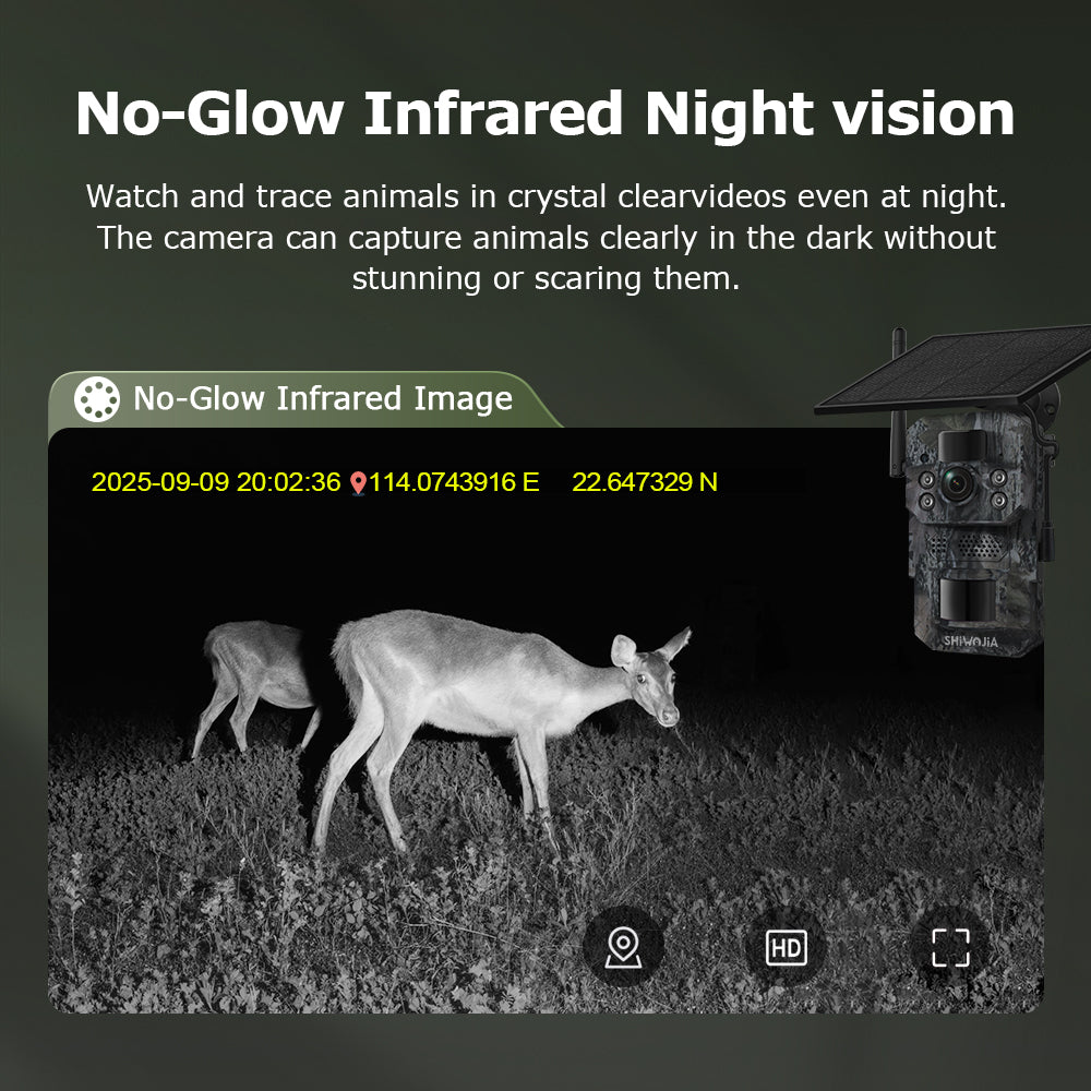 🔥Limited time offer🔥SHIWOJIA 3MP 810 Tracking Camera PIR Motin Detection IP66 Motion Detection