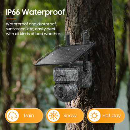 ShiWoJia 517c  Solar Powered Surveillance Camera - Enhanced Night Vision998