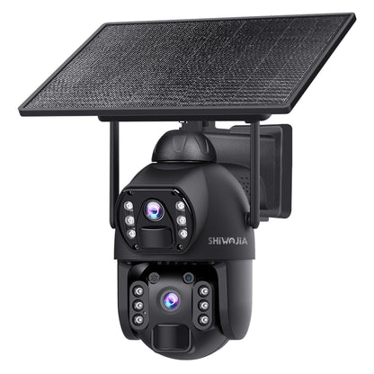 536AOV 24/7 Recording 4G Solar Camera 6MP Wireless WiFi Camera Auto Monitoring 10W Solar panel 20100mAh battery IP66