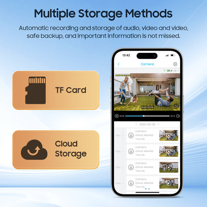 SHIWOJIA 10X زووم بصري 4G SIM / WIFI كاميرا أمان خلوية بعدسة مزدوجة، كاميرا شمسية مزدوجة الرؤية 6 ميجابكسل لاسلكية في الهواء الطلق، إنذار صفارات الإنذار، رؤية ليلية ملونة، شاشة مزدوجة. مدمج في البطارية 